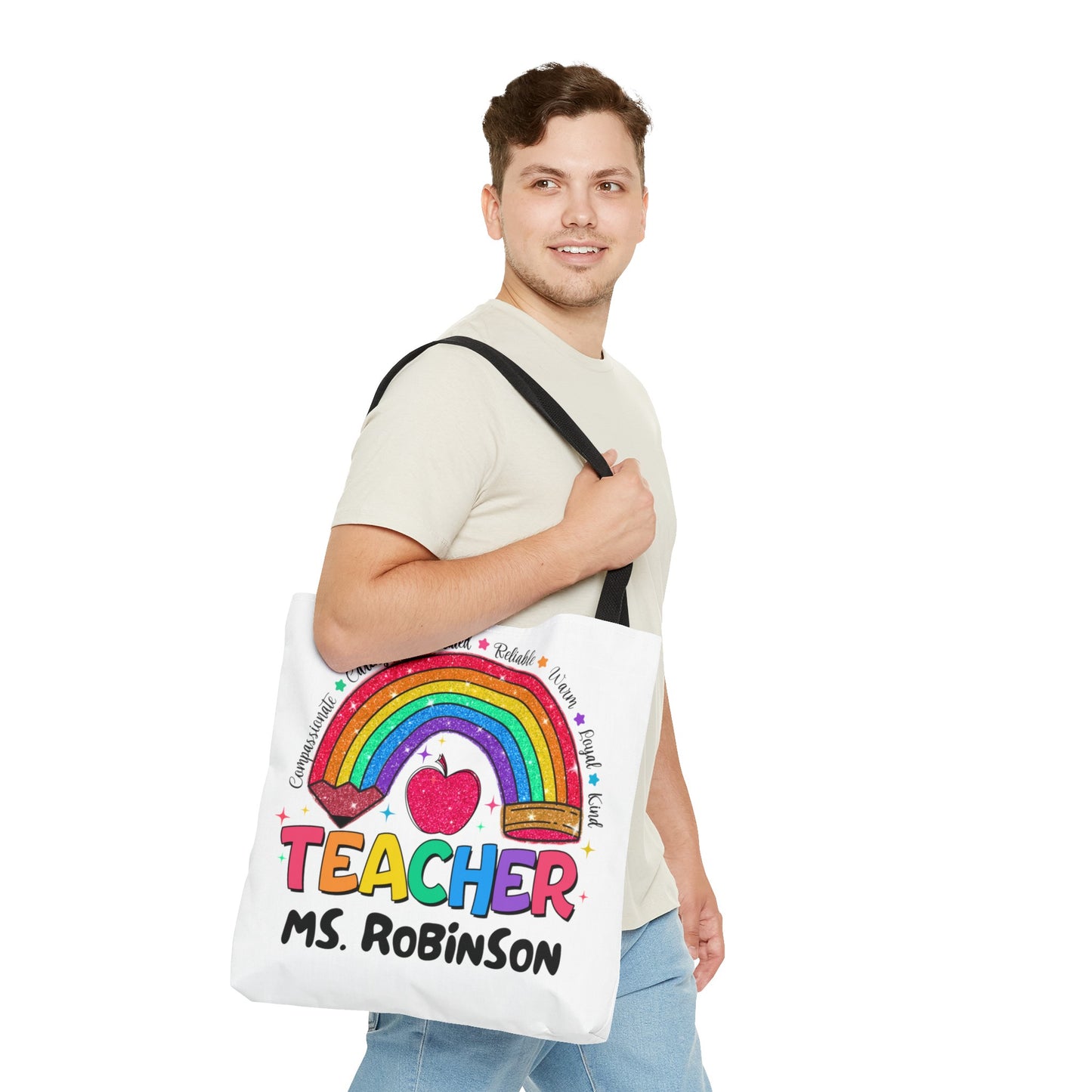 Rainbow Teacher-White