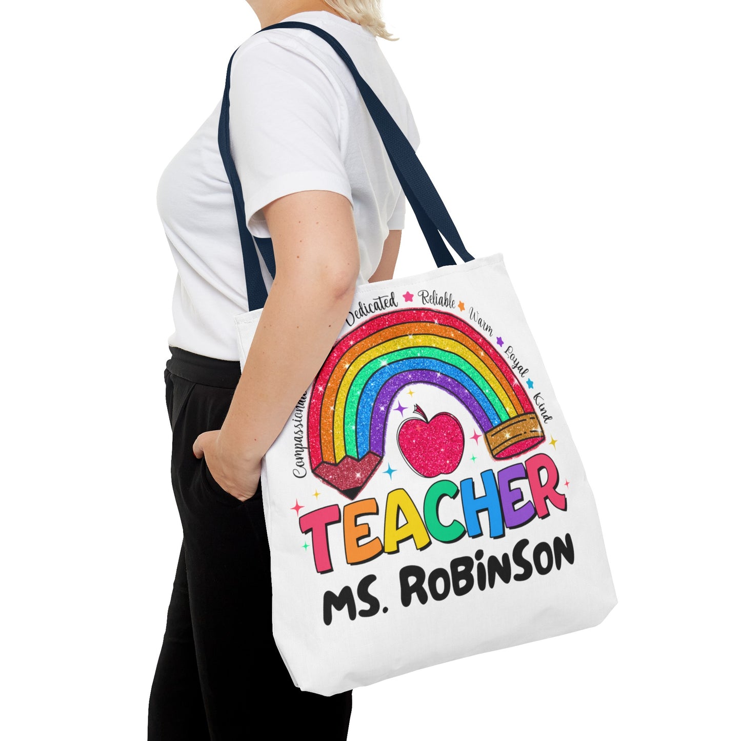 Rainbow Teacher-White