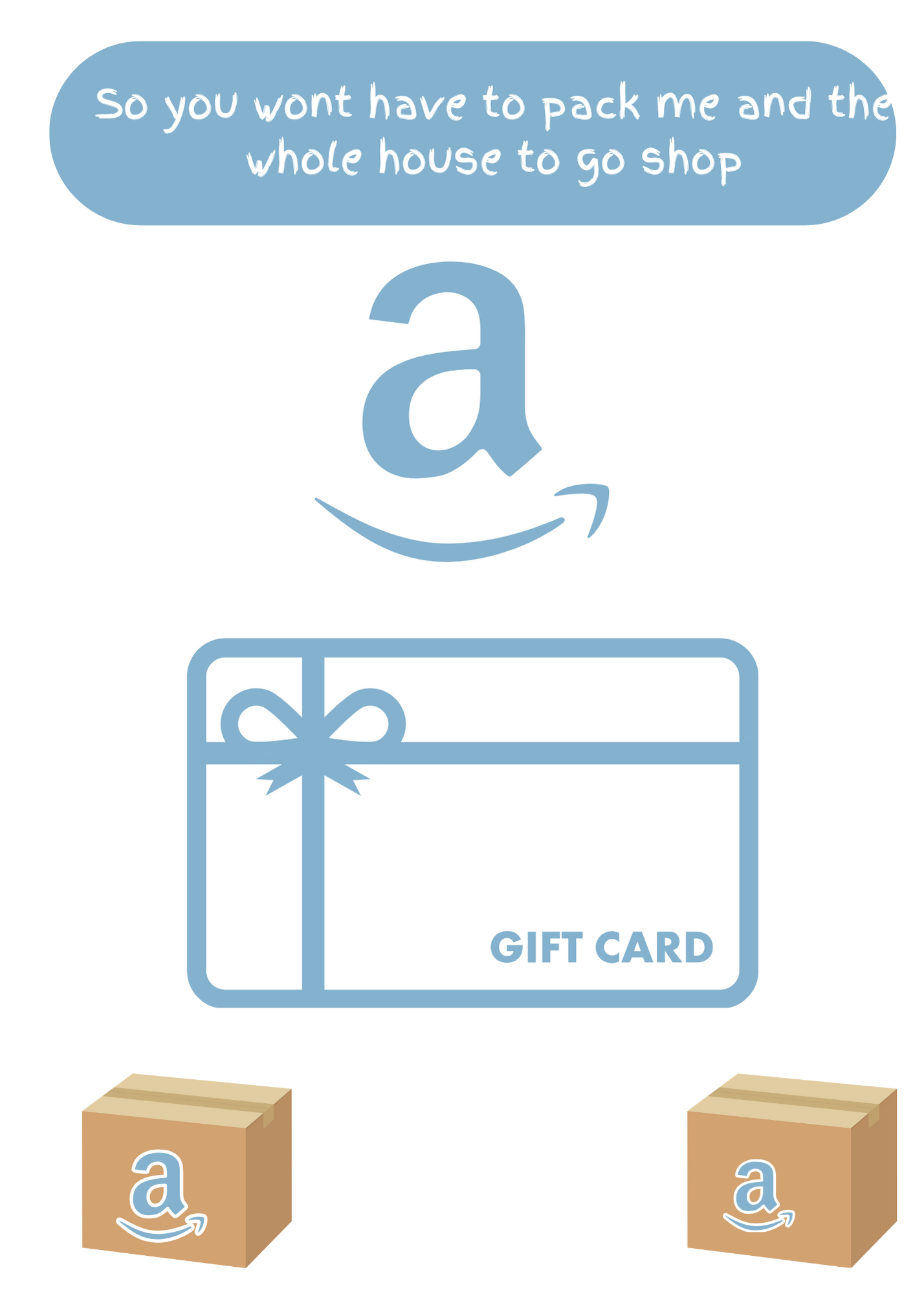 Boy Baby Gift card build-a-book