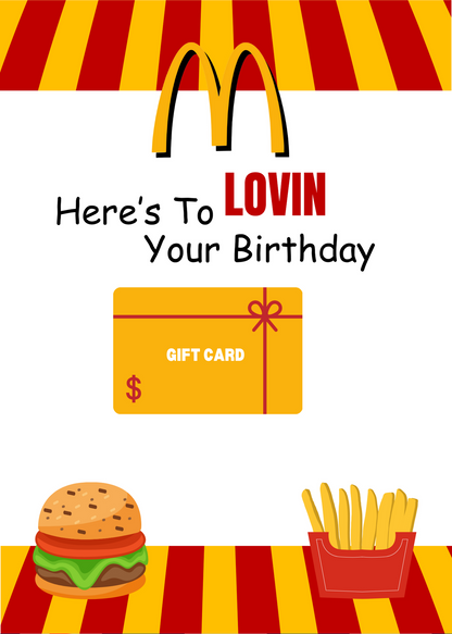 Happy Birthday Gift Card Book-traditional