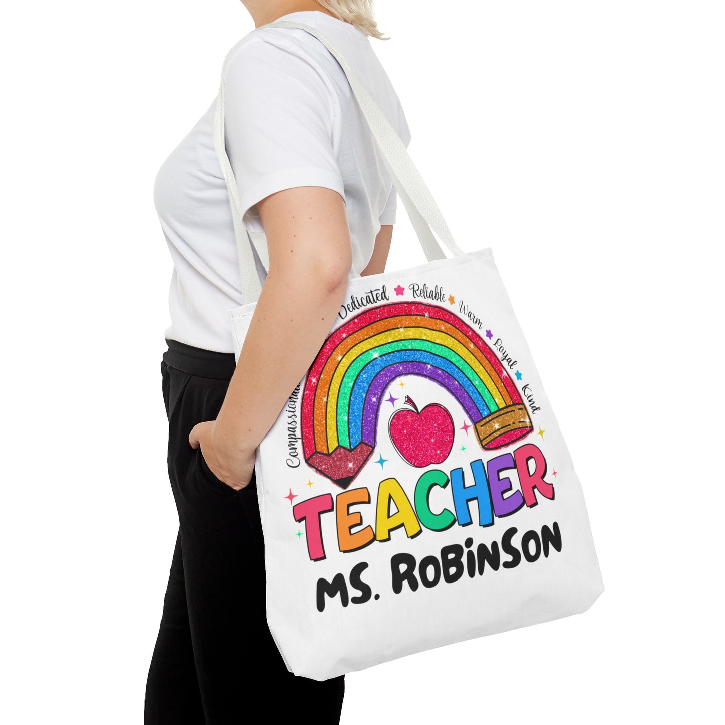 Rainbow Teacher-White