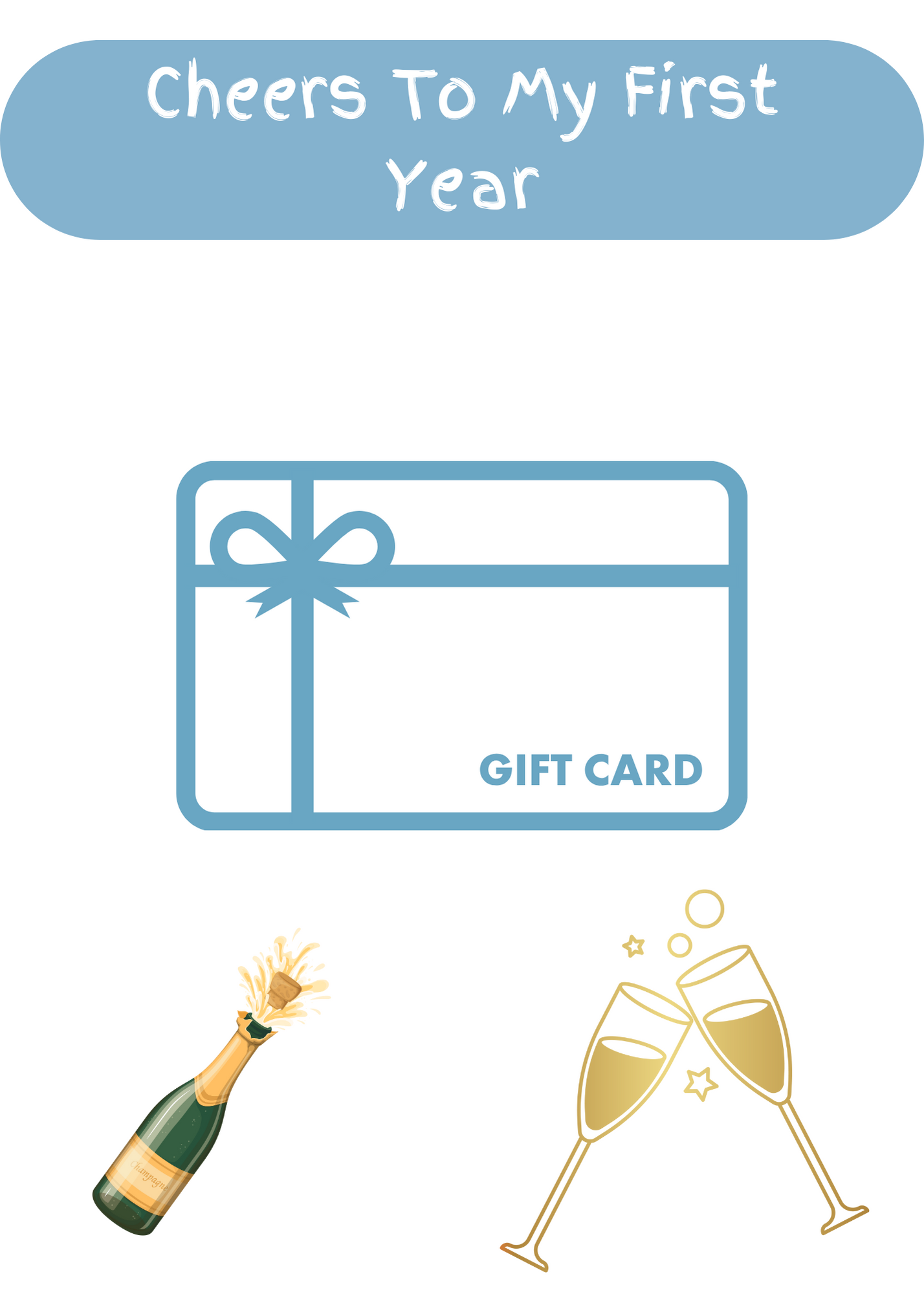 Baby Boy Gift Card Book-Digital