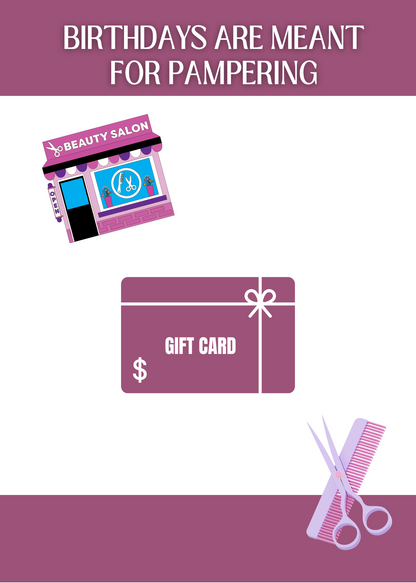 Happy Birthday Gift Card Book- Blue