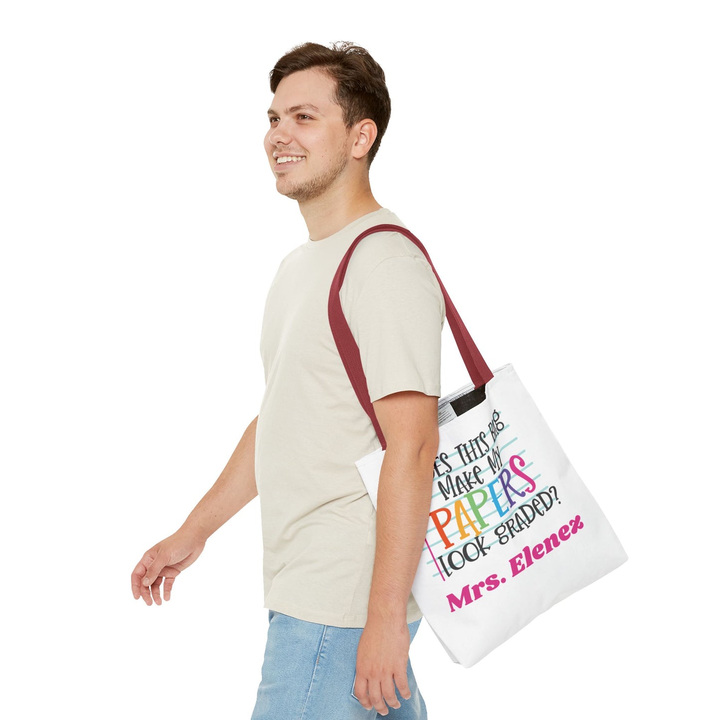 Does This Bag-white