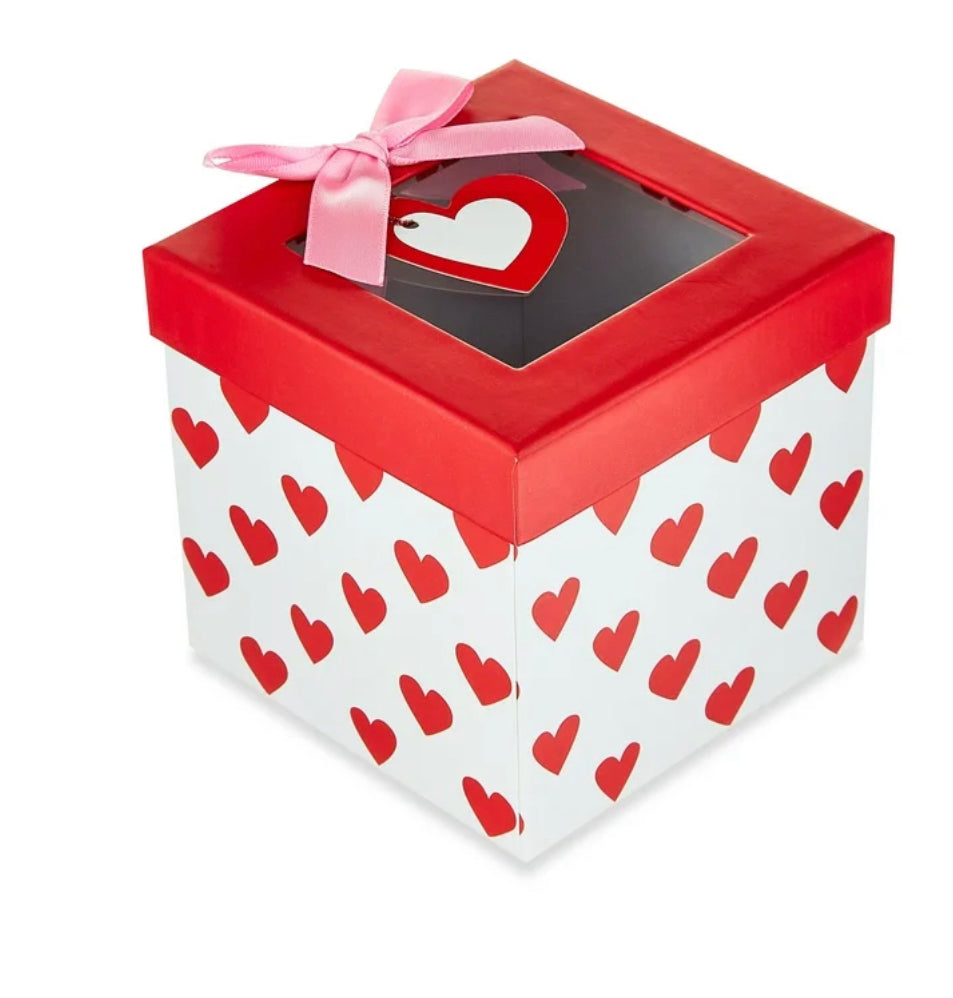 Valentine’s Day Explosion Box-filled