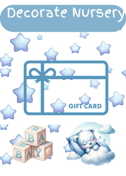 Baby Boy Gift Card Book-Digital