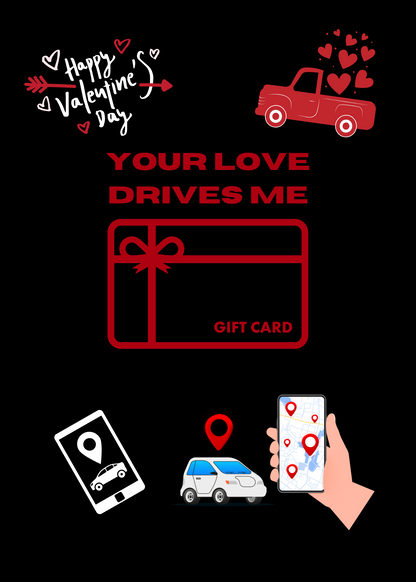 Red/Black Valentine’s Day Gift Card BookDigital