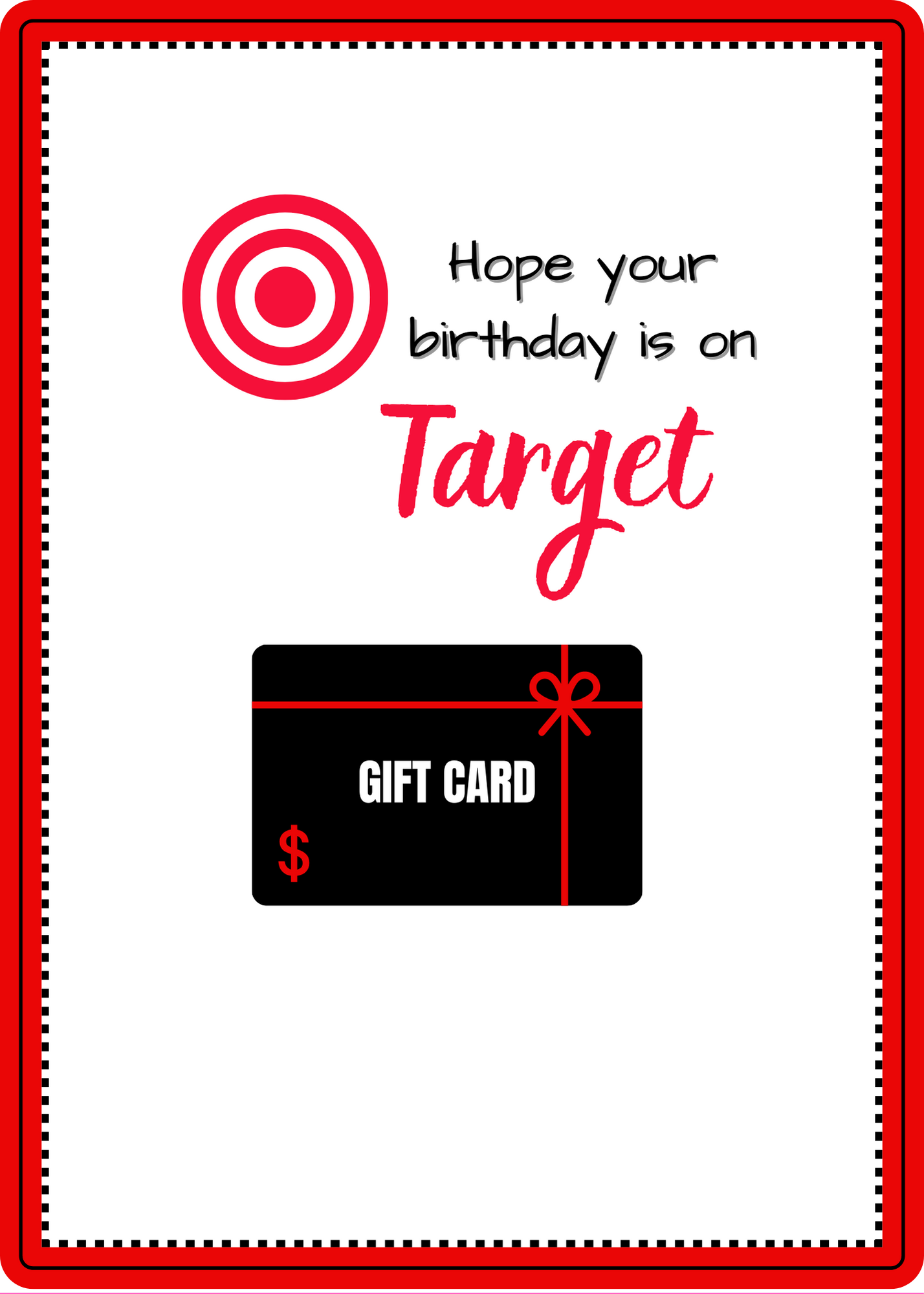 Happy Birthday Gift Card Book-traditional