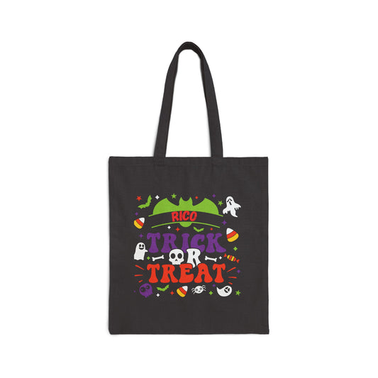 Bat Trick Or Treat Tote Bag