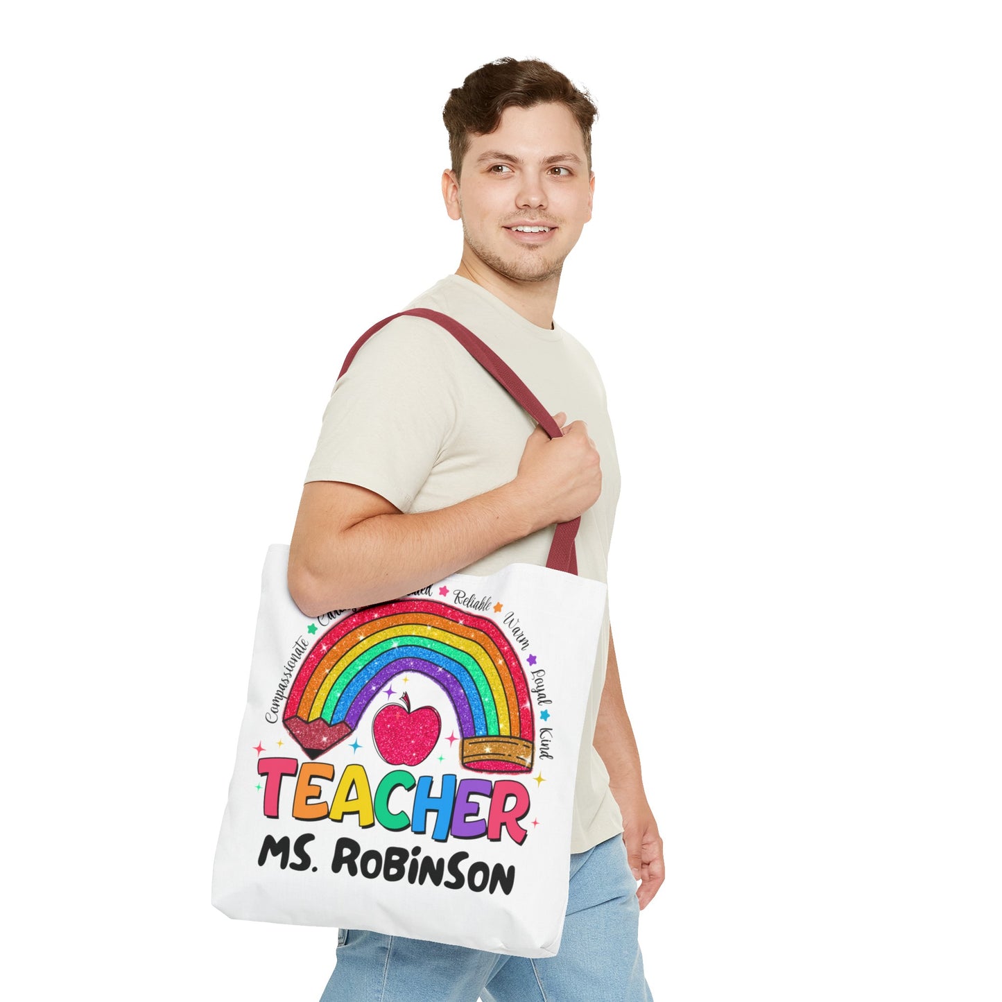 Rainbow Teacher-White