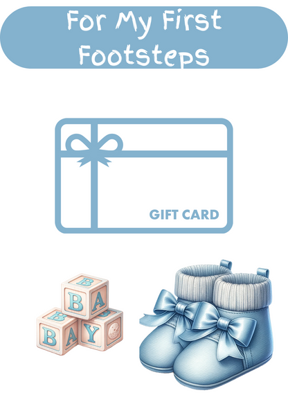 Baby Boy Gift Card Book-Digital