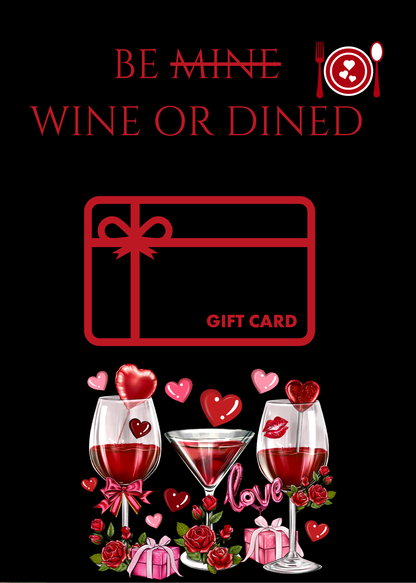 Red/Black Valentine’s Day Gift Card BookDigital