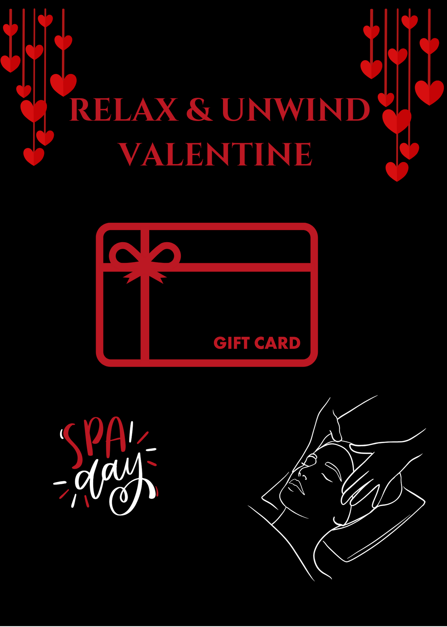 Red/Black Valentine’s Day Gift Card BookDigital