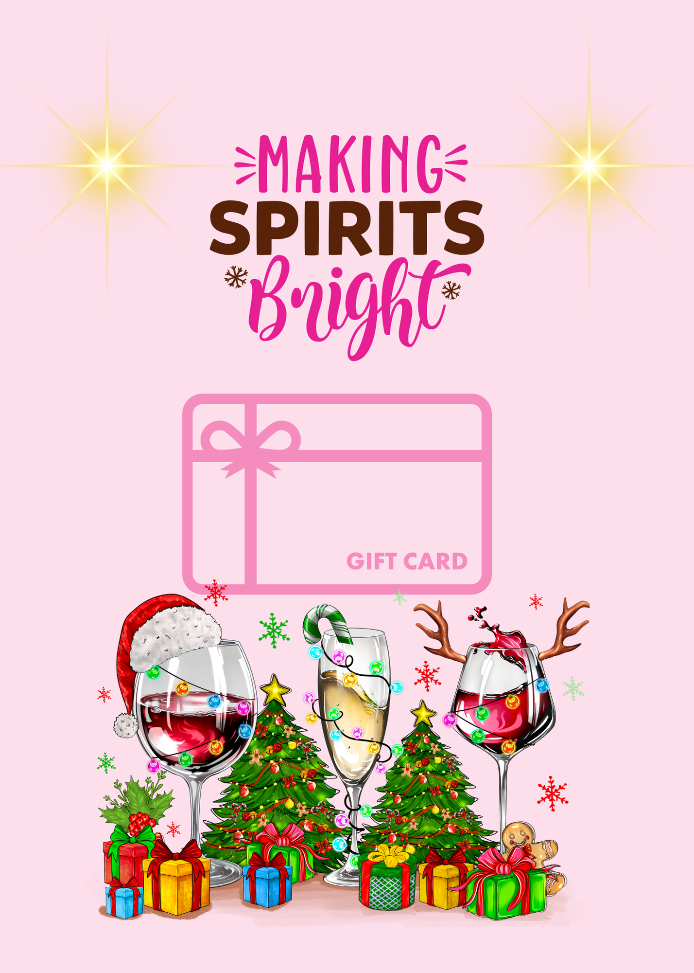 CHRISTMAS TREE BOOK-DIGITAL PINK