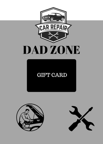 Fathers Day Buildable Gift Card Book