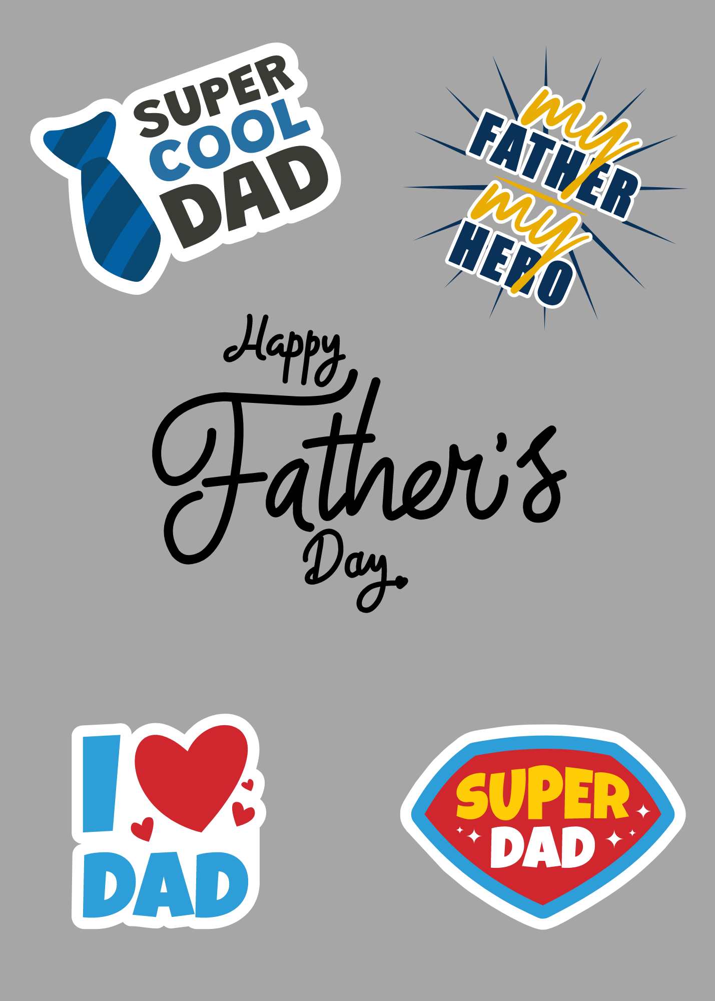 Dad Gift Card Book-Digital