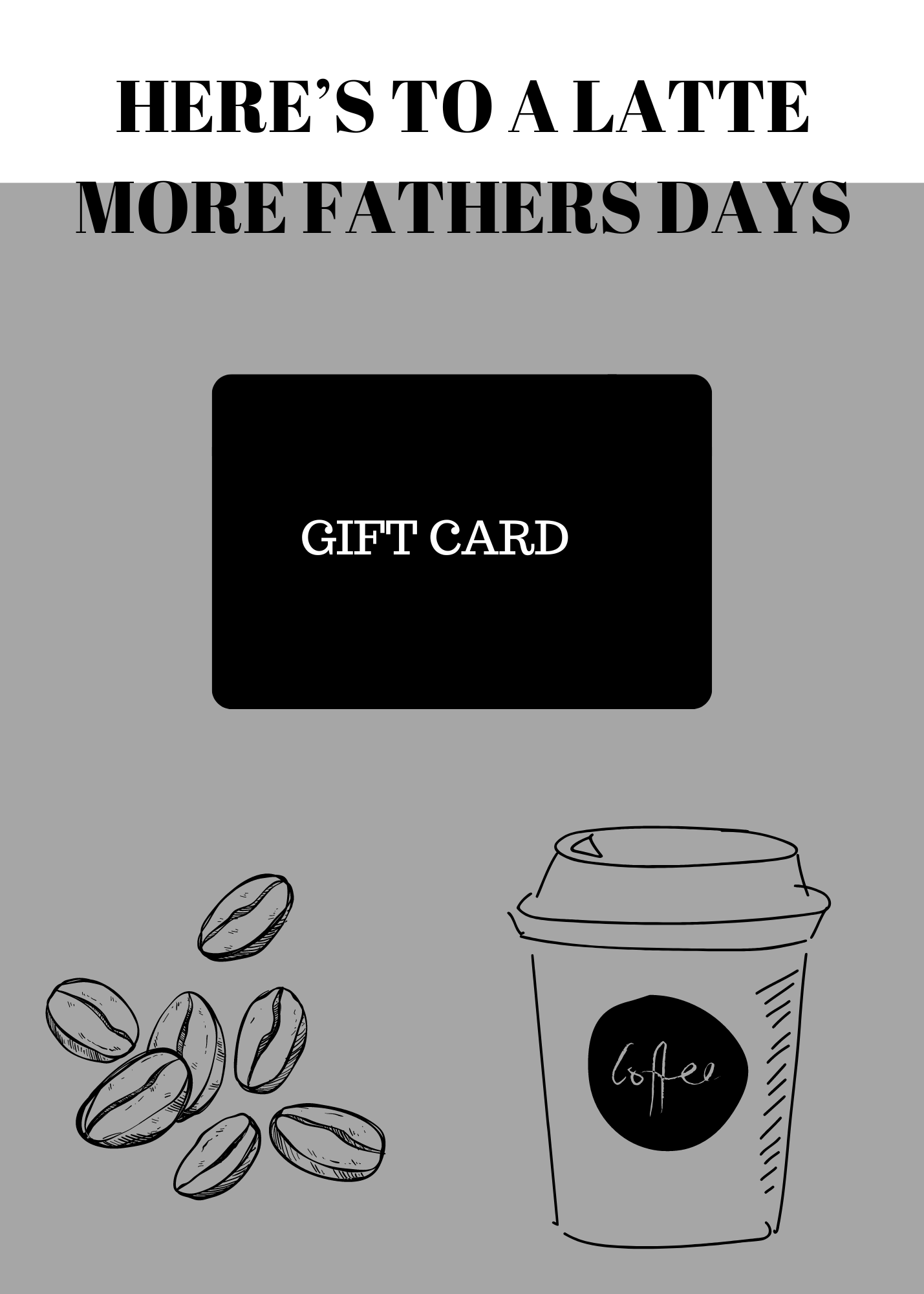 Fathers Day Buildable Gift Card Book