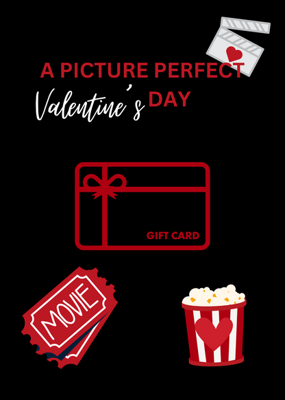 Red/Black Valentine’s Day Gift Card BookDigital