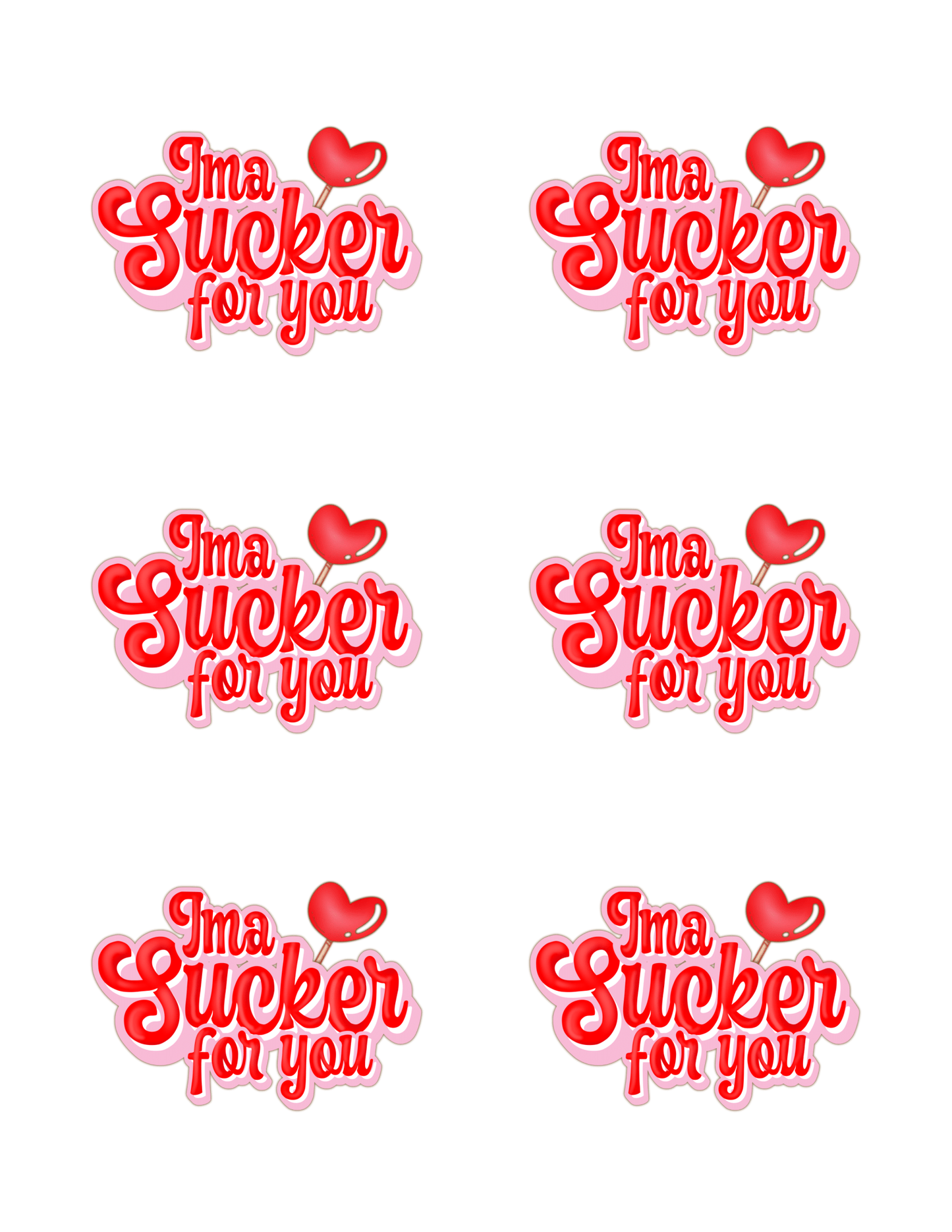 SUCKER FOR YOU-DIGITAL STICKER