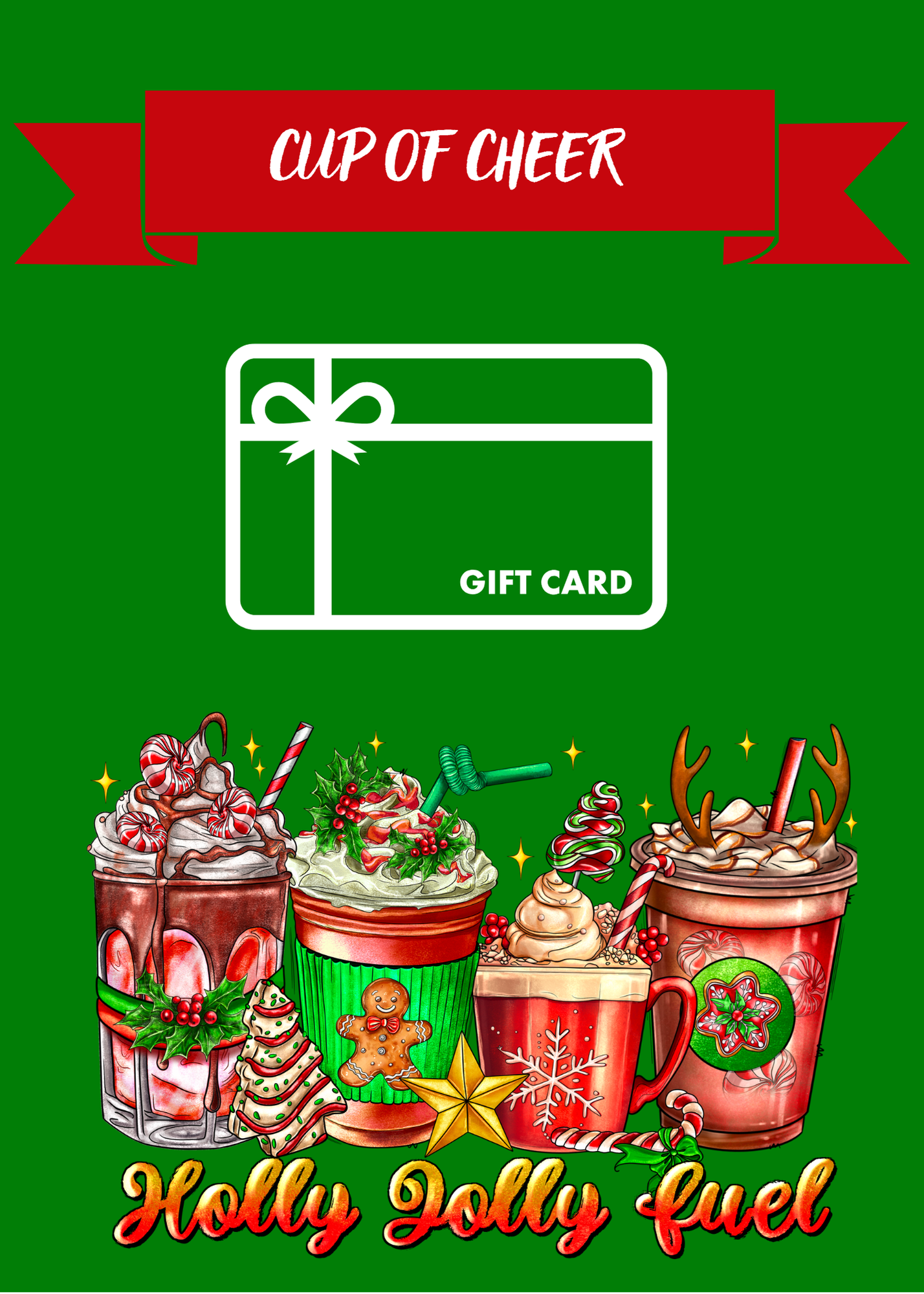 CHRISTMAS GIFT CARD BOOK-TRADITIONAL DIGITAL