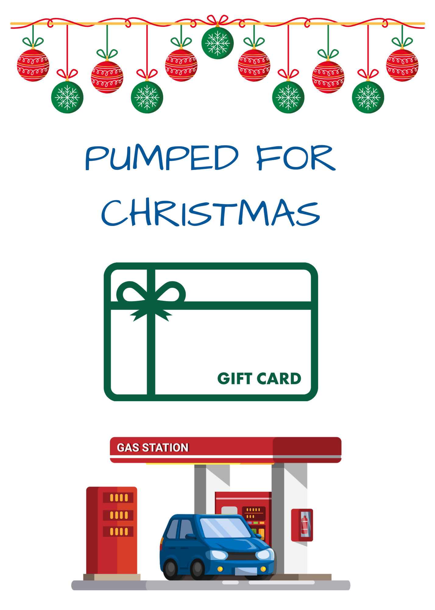 CHRISTMAS GIFT CARD BOOK-TRADITIONAL DIGITAL