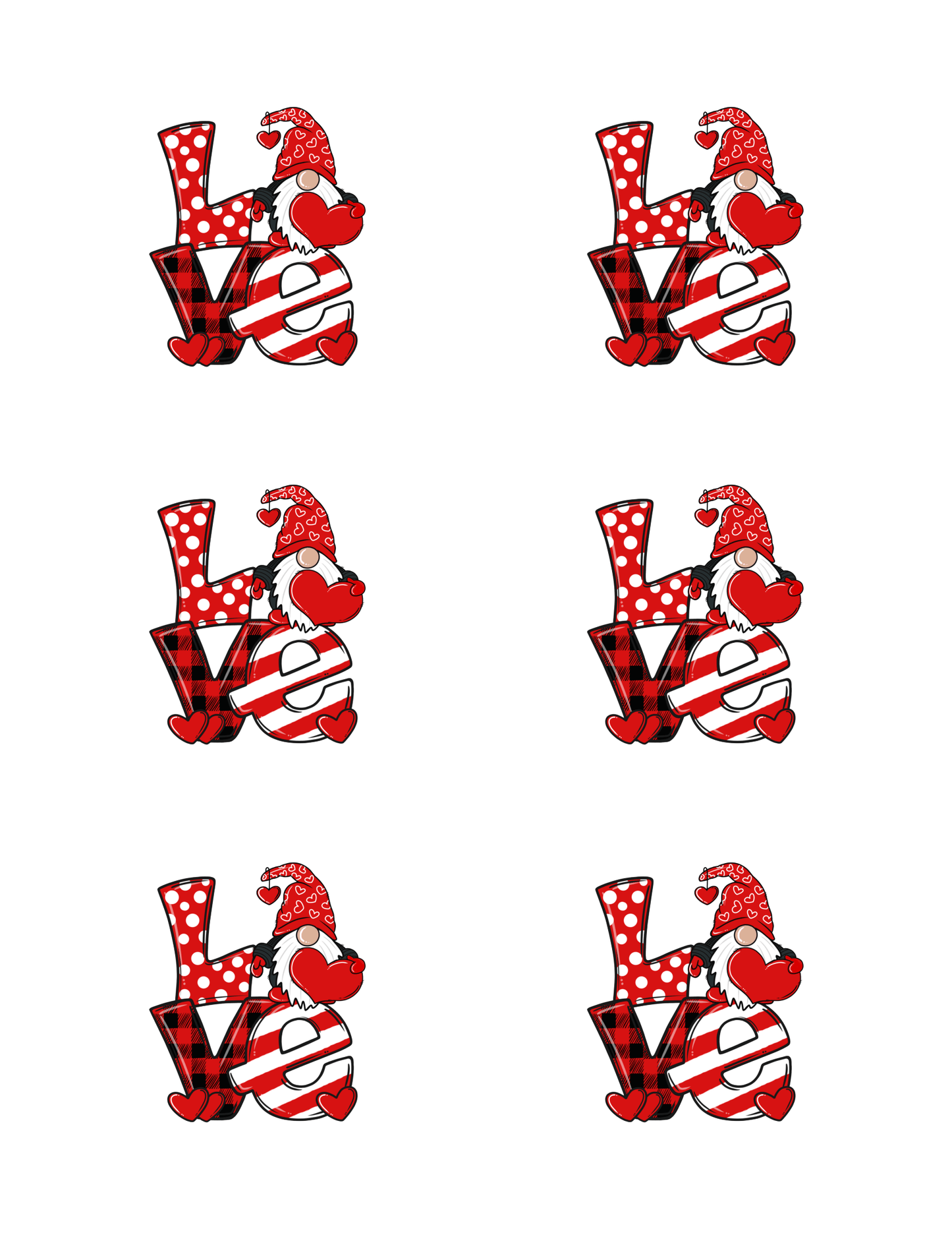 LOVE GNOME STICKER-DIGITAL